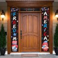 thumbnail image 3 of Hbdhejl 4Th Of July Decorations Outdoor Hanging American Flag Banners (2 Pcs), 3 of 4