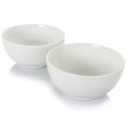 thumbnail image 5 of Gibson Home 2 Piece 7 Inch Ceramic All-Purpose Round Bowl Set in White, 5 of 6