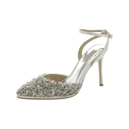 Badgley mischka iris kitten heel slingback pump hot sale
