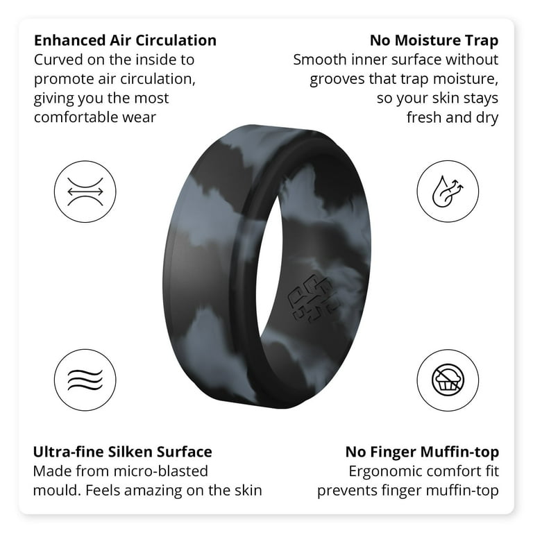 Black marble ring deals