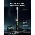 thumbnail image 2 of AstroAI Manomètre Numérique pour Pneus 230 PSI Double Tête Robuste en Acier Inoxydable pour Camion et RV avec Écran LCD Rétroéclairé et Lampe de Poche, Cadeau pour Hommes, 2 of 7