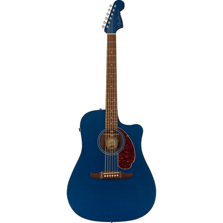 Fender California Redondo Player Dreadnought Acoustic Electric, Lake Placid Blue
