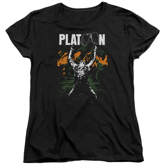 Platoon Graphic Women's T-Shirt Black