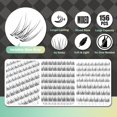 thumbnail image 4 of Banda autoadhesiva WONSIS para pestañas, 156 unidades, natural e invisible, 4 of 6