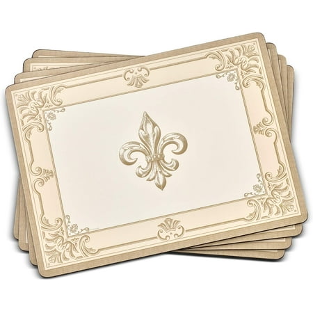 

Decorative Cork placemats with Elegant Motif & Protective Finish Ideal for Everyday Meals Special Occasions or Stylish Table Decoration