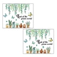 thumbnail image 2 of Adhesivo de pared Injueey 2 piezas PVC decoración del hogar, 2 of 6