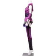 thumbnail image 3 of Women's Mileena Purple Dress Carnival Combat Suit Fierce Warrior Combat Dress Outfit, 3 of 7