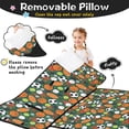 thumbnail image 3 of Baseball Football Pattern Toddler Nap Mats for Kids Preschool,Sleeping Mat Bag or Kids,Toddler Sleeping Bag,Toddler Nap Mat or Daycare, 3 of 6