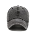 thumbnail image 2 of Baptême de Baseball Ajustable en Coton pour Hommes, Chapeau de Soleil Sport Vintage, 2 of 3