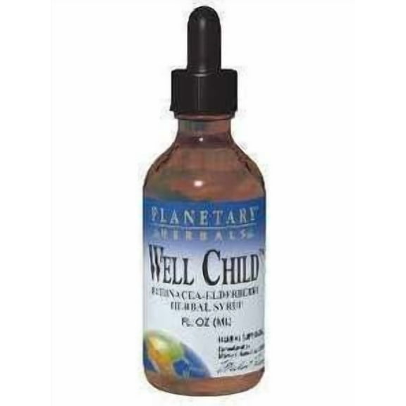 Planetary Herbals - Well Child Echinacea-Elderberry Herbal Syrup - 2 fl. oz.
