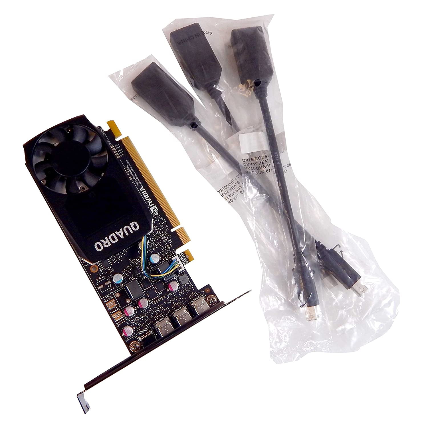 HP Nvidia Quadro P400 2GB PCIe Video Card 919985-001 w/miniDP to DP