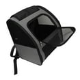 thumbnail image 4 of Cat Backpack Carrier, Built In  4 Ventilation Grids Foldable Sun Visor Cat Traveler Backpack Portable Breathable Oxford Cloth  For Outdoor Purple,Grey, 4 of 8