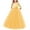 Yellow, variant on Girls Dresses Toddler Kids Lace 3/4 Sleeves Floral Princess Dress Wedding Party Formal Evening Long Gown 13-14 Years Yellow