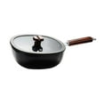 thumbnail image 4 of veasfak Frying Pan Non Stick Cooker Multiuse Cooking Pot Soup Pot for Stew Home Soup 30cm, 4 of 9