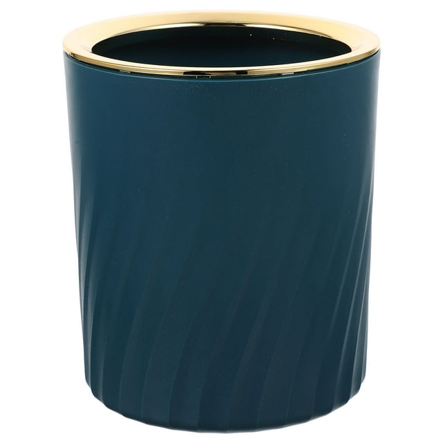 unbranded Papelera De Material PP Con Para Oficina Color Verde Oscuro Sin Olores