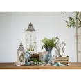 thumbnail image 6 of CC Home Furnishings Weathered Style Lanterns with Handle - 27.5" - White - Set of 2, 6 of 6