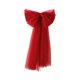 thumbnail image 2 of Decoración de lazo de terciopelo para árbol de Navidad 75cm | Adorno de cinta de felpa roja de gran tamaño | Decoración de pared para ventana colgante | Pliegue de memoria que no se desvanece, 2 of 6