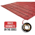thumbnail image 4 of Vinyl Flatbed Tarps 18oz Lumber Tarp 20x27 (6' Drop) - Red, 4 of 15