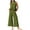 Army Green, variant on Maplenight Women Fall Outfits Two Piece Set Loose Fit Tank Top Wide Leg Pants Lightweight Lounge Set Travel Vacation Outfits for Women