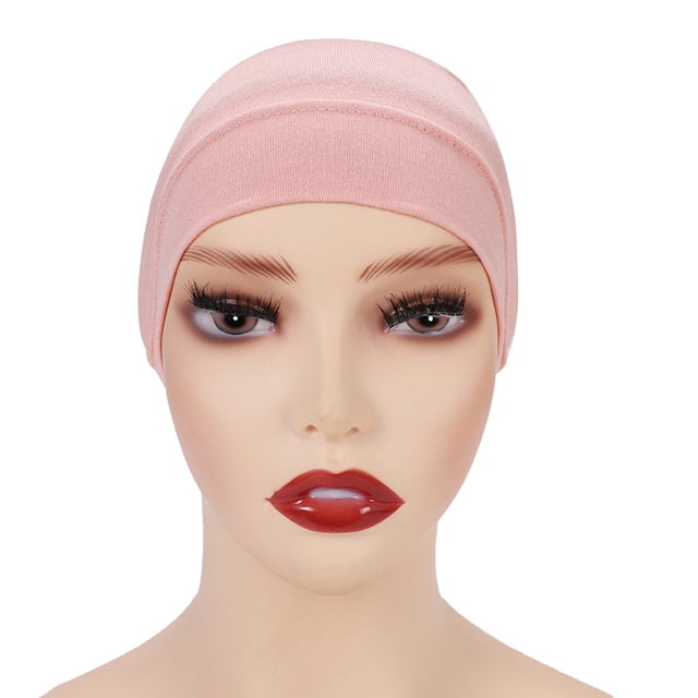 Gorra cilíndrica monocromática modal, gorra de base, gorra de cuello de mujer de algodón mercerizado de alta elasticidad