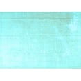 thumbnail image 1 of Ahgly Company Indoor Rectangle Persian Light Blue Traditional Area Rugs, 2' x 3', 1 of 4
