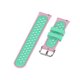 thumbnail image 5 of Silicona Deportes Correa transpirable Reemplazo de banda de reloj inteligente para Xiaomi Mi Watch, Rosa 5.5-8.5 pulgadas 18 mm Inevent EL2325-09B, 5 of 7