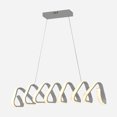 thumbnail image 2 of Lámpara LUXOR Tipo Candil Colgante Led Plateada Luxica Lighting 6263 C, 2 of 10