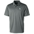 thumbnail image 2 of Men's Cutter & Buck Steel Tampa Bay Rays Prospect Textured Stretch Big & Tall Polo, 2 of 3