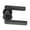 Black, variant on Rupoun Fingerprint Door Lock Black Single Row Electronic Password Room Smart Biometric Keyless Handle 5.91 in / 150 mm