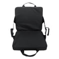 thumbnail image 4 of Lipstore Folding Seat Chair Pad for Camping Bleacher Stadium Flat Black, 4 of 8