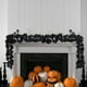 thumbnail image 1 of Enredaderas negras de Halloween, enredaderas artificiales de hojas de arce, plantas verdes artificiales, decoración de Halloween, 1 of 5
