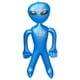 thumbnail image 4 of Figuras inflables extraterrestres gigantes para fiestas de cumpleaños con temática extraterrestre. Azul, 4 of 9