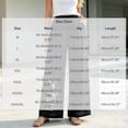 thumbnail image 3 of MYAOYINo Boundaries Linen Pants for Women Plum Blossom Embroidery Wide Leg Elastic Waist Casual, 3 of 6