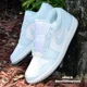 thumbnail image 1 of N I-K-E A i r-Jor-dan 1 Low SE Shoes Glacier Blue Sea Glass HJ5999-400 Men's Sizes NEW, 1 of 6