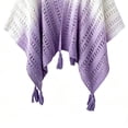 thumbnail image 4 of Women's Gradient Color Shawls and Wraps Open Front Poncho Cape with Fringes, Tassel Beach Cover Up, 4 of 6