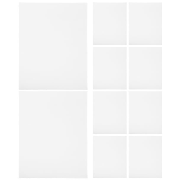 10 hojas de tarjetas de presentación, cartulina de papel, tarjetas de presentación en blanco a granel, tarjetas de presentación imprimibles, tarjetas de presentación en blanco, cartulina de papel
