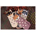 thumbnail image 4 of Calcetines Pierna de Suave Puntos Calcetines 3D Impresión Dibujos Animados para Niñas Mujeres BLESIY Ropa de mujer, 4 of 7