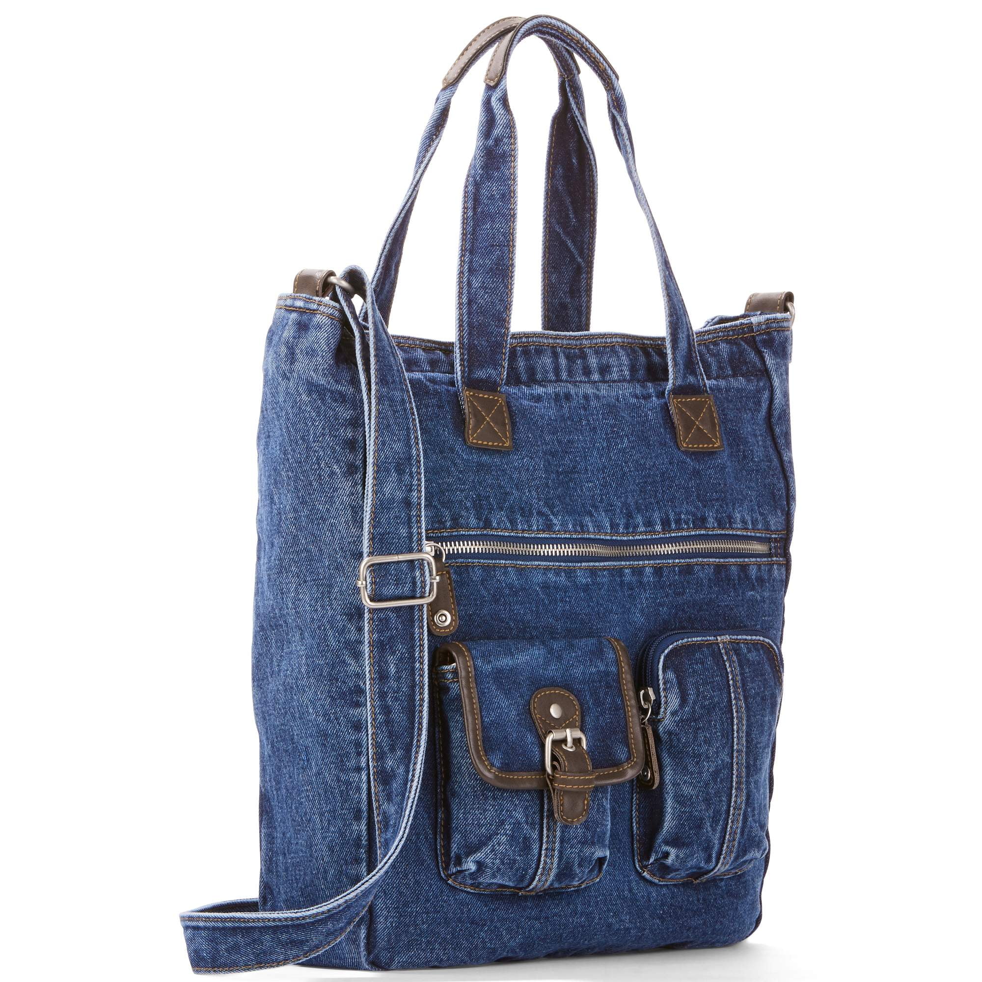 Denim purses online at walmart
