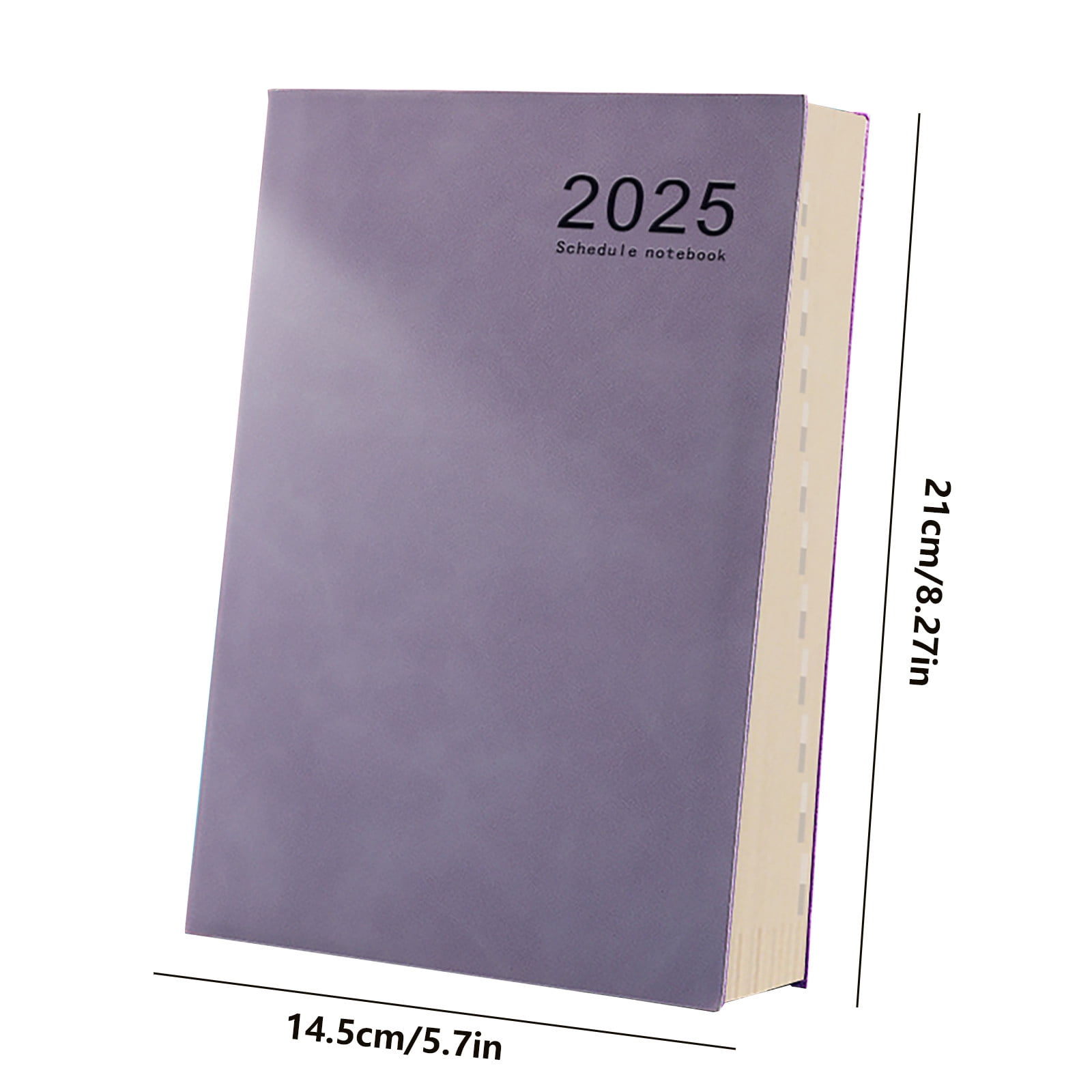Weekly Planner Notebook Hardcover Calendar Planner With Monthly Tab 80Gsm Thick Paper Daily Planner 365-Day Office Plan