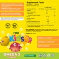 thumbnail image 2 of Omega 3 Gummies for Kids with 12 mg Omega 3, EPA & DHA Fish Oils - 60 Gummies, 2 of 3