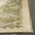 thumbnail image 3 of SAFAVIEH Martha Stewart Fountain Swirl Floral Area Rug, Green/Ivory, 4' x 5'7", 3 of 6