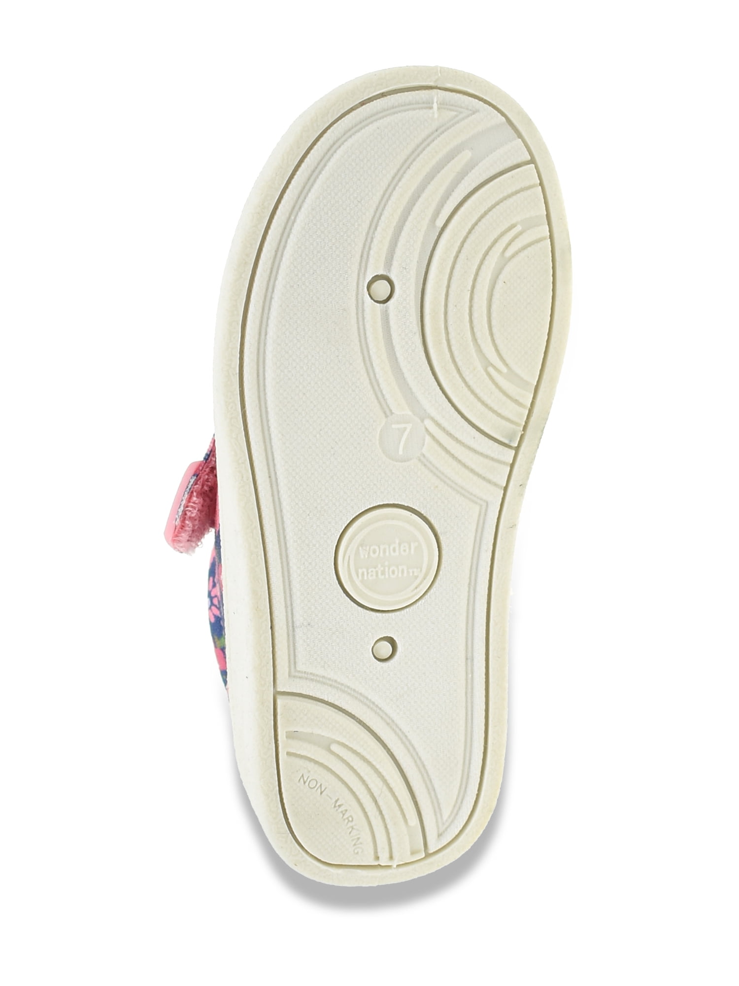 Wonder Nation Toddler Girls Moc Toe Shoes