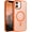 T646-Orange, variant on Magnetic for iPhone 12 Case/iPhone 12 Pro Case [Compatible with Magsafe] Translucent Matte Phone Case Slim Thin Shockproof Women Men Girl Protective Cover, Yellow