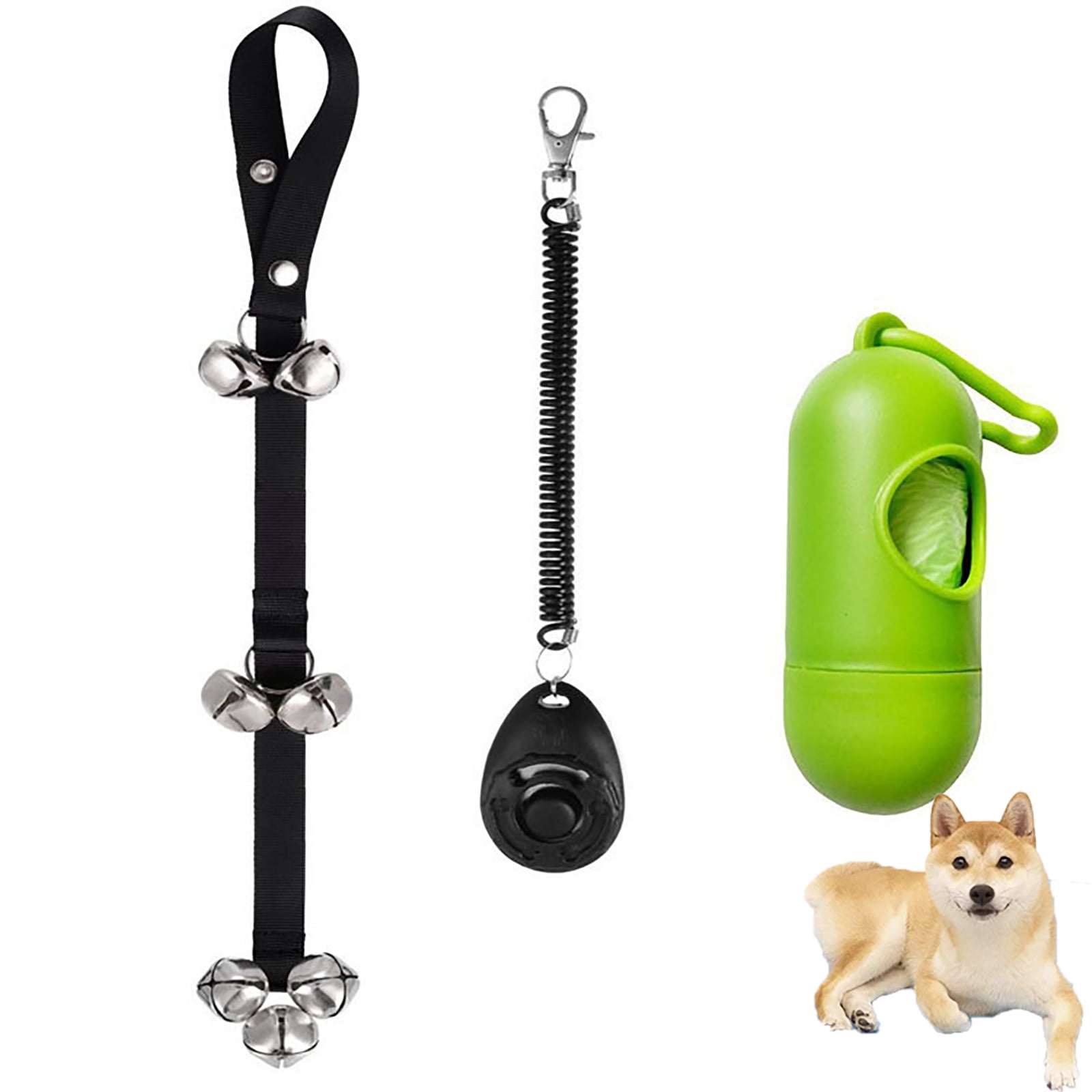 Poop Bell FunChaos 3 Pack Pet Training tools, Dog Doorbell for Door Potty ...
