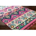 thumbnail image 6 of Surya Love Indoor Area Rug - Bright Pink / Navy, 6 of 6