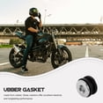 thumbnail image 4 of Juego de 10 pernos de carenado para motocicleta, juntas de goma de repuesto, sello para accesorios de motocicleta, sujetadores de carenado negros., 4 of 5