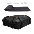 thumbnail image 4 of Riwesomey Bolsa de techo para coche de tela Oxford, portátil, 425L, gran capacidad, antideslizante, a prueba de sol, portaequipajes de carga con Automoción decorativa y accesorios Riwesomey VI017581-00B, 4 of 6
