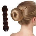 thumbnail image 3 of Mode Femmes Variété Coiffure Boule en Forme de Tête Attache Cheveux Bouton Diy Outil de Coiffure, 3 of 4