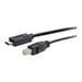 C2G 12ft USB 2.0 USB-C to USB-B Cable M/M - Black - USB Type-C Cable - USB Type-C cable - 12 ft