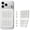 White, variant on Doubel-side Silicone Suction Phone Case Mount, Hands-Free Mobile Accessory Holder for Selfies and Videos